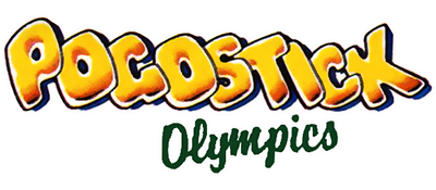 Pogostick Olympics logo for ZX Spectrum